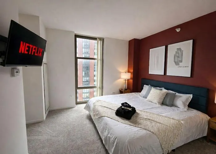 Grant Park 2br With Balcony Skyline View & Gym In Downtown Appartement