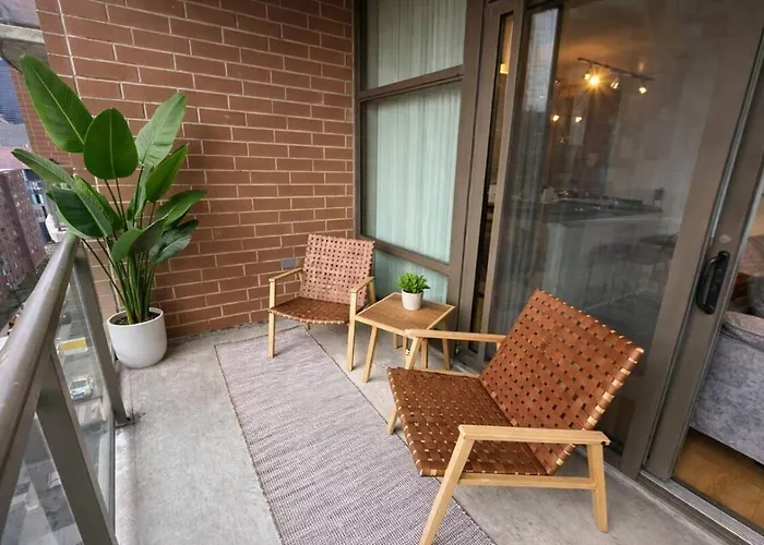 Grant Park 2br With Balcony Skyline View & Gym In Downtown Appartement