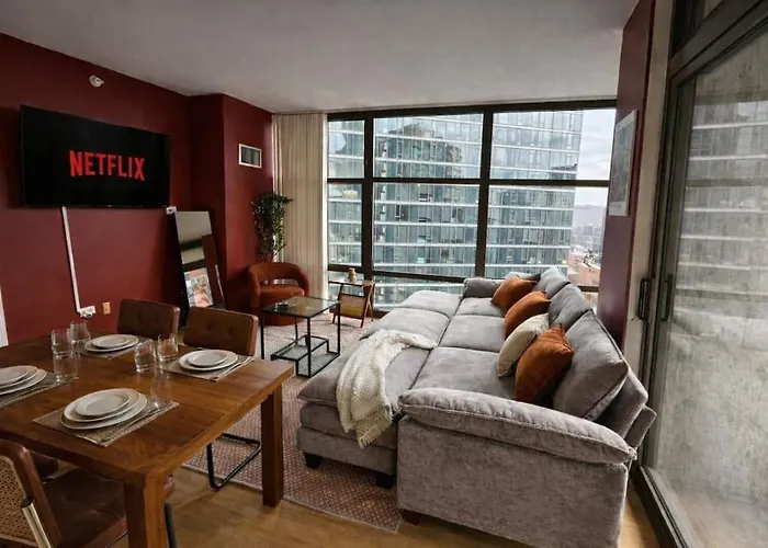 Grant Park 2br With Balcony Skyline View & Gym In Downtown *